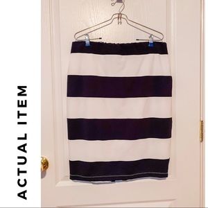 Jennifer Lopez for Kohl’s Striped Pencil Skirt